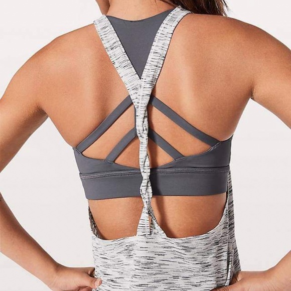 Lululemon 2-in-1 Twisted, Open-back Tank | Size: 4 - Picture 2 of 4